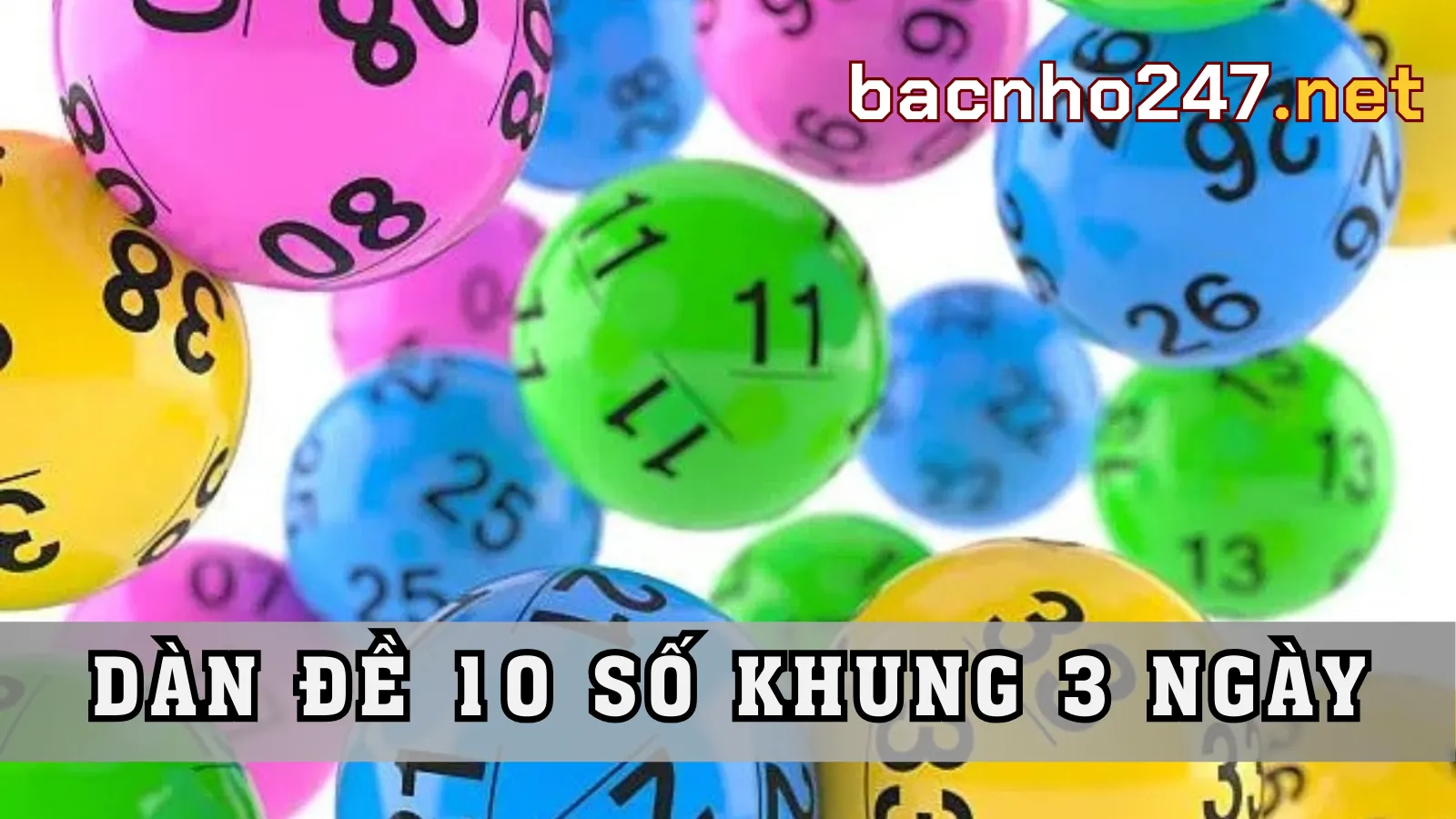 Lợi thế và rào cản khi chơi dàn đề 10 số khung 3 ngày